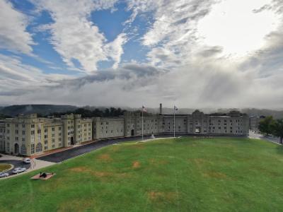 VMI, a military college in Virginia, placed on U.S. News and World Report's top colleges.